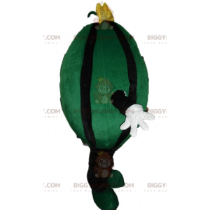 Giant Green and Black Watermelon BIGGYMONKEY™ Mascot Costume –