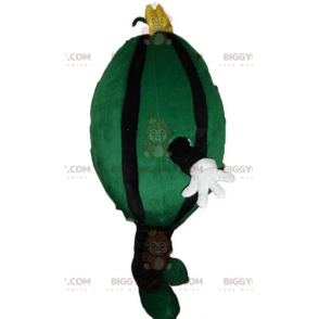 Giant Green and Black Watermelon BIGGYMONKEY™ Mascot Costume –