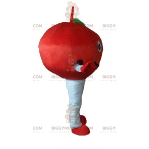 Fantasia de mascote BIGGYMONKEY™ de cereja vermelha e