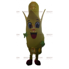 Kostium maskotka gigantyczny żółty banan BIGGYMONKEY™ -