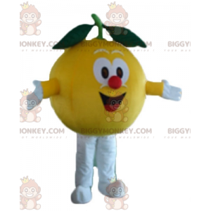 Cute All Round Lemon BIGGYMONKEY™ Mascot Costume -