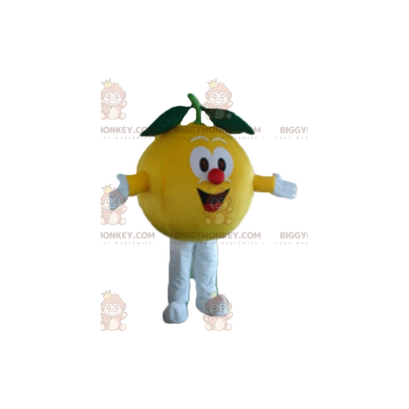 Cute All Round Lemon BIGGYMONKEY™ Mascot Costume -