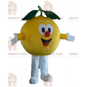 Cute All Round Lemon BIGGYMONKEY™ Mascot Costume -