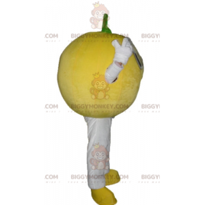 Süßes Rundum-Zitronen-BIGGYMONKEY™-Maskottchen-Kostüm -