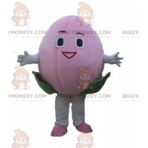 Reuze Lychee Bloem Roze Fruit BIGGYMONKEY™ Mascottekostuum -