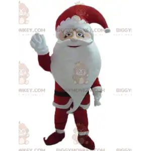 BIGGYMONKEY™ jultomtemaskotdräkt klädd i traditionell klädsel -