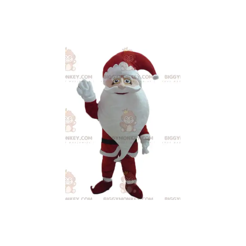 BIGGYMONKEY™ jultomtemaskotdräkt klädd i traditionell klädsel - BIGGYMONKEY™ jultomtemaskotdräkt klädd i traditionell klädsel -