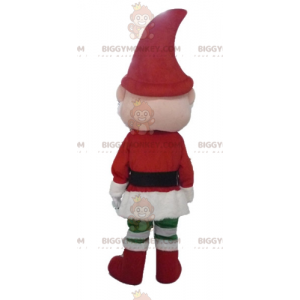 Kerstelf Kerstman BIGGYMONKEY™ mascottekostuum - Biggymonkey.com