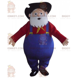 Opa Nugget beroemd personage BIGGYMONKEY™ mascottekostuum uit