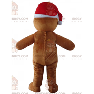 BIGGYMONKEY™ Christmas Gingerbread Man Mascot Costume -