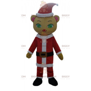 BIGGYMONKEY™ Teddybär-Maskottchen-Kostüm im