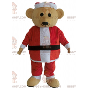 Fantasia de mascote BIGGYMONKEY™ ursinho de pelúcia com roupa