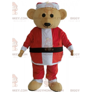 Plyšový medvídek s maskotem BIGGYMONKEY™ v kostýmu Santa –