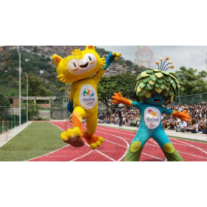 2 Rio 2016 Olympic Games mascot BIGGYMONKEY™s - Biggymonkey.com