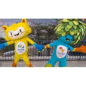 2 BIGGYMONKEY™s Maskottchen der Olympischen Spiele 2016 in Rio