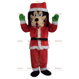 Disfraz de mascota Goofy BIGGYMONKEY™ vestido con traje de Papá