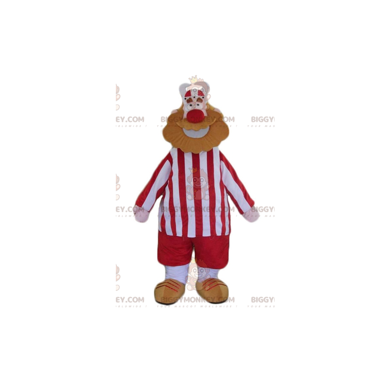 Costume de mascotte BIGGYMONKEY™ d'homme barbu de Viking Costume de mascotte BIGGYMONKEY™ d'homme barbu de Viking