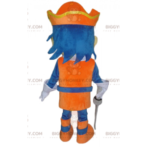 Blue Haired Knight Boy BIGGYMONKEY™ Mascot Costume -