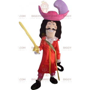 BIGGYMONKEY™ mascot costume of Captain Hook villain character