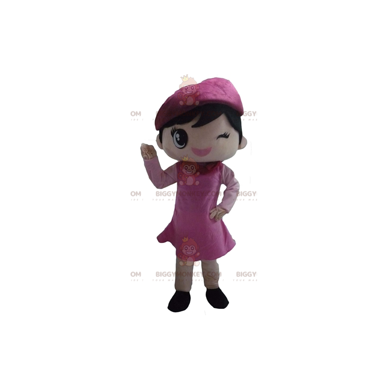 Fantasia de mascote BIGGYMONKEY™ Garota sedutora vestida com Fantasia de mascote BIGGYMONKEY™ Garota sedutora vestida com