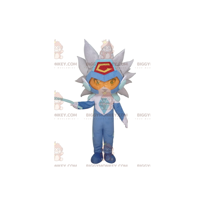 Manga-videogamepersonage BIGGYMONKEY™-mascottekostuum - Manga-videogamepersonage BIGGYMONKEY™-mascottekostuum -