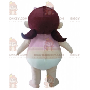Costume de mascotte BIGGYMONKEY™ de fillette en culotte avec un