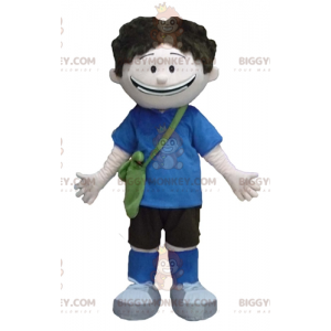 Student School Boy BIGGYMONKEY™ maskottiasu - Poikien ja tyttöjen maskotit - BIGGYMONKEY_03940 - BiggyMonkey.com