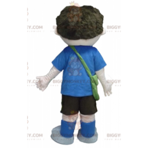 Costume da mascotte BIGGYMONKEY™ da ragazzo della scuola per