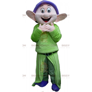 Snow White Famous Dwarf Dopey Mascot Costume BIGGYMONKEY™ -