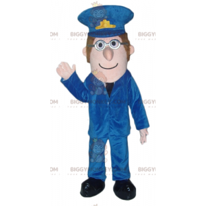 BIGGYMONKEY™ Male Zookeeper Mascot Costume In Policeman Uniform