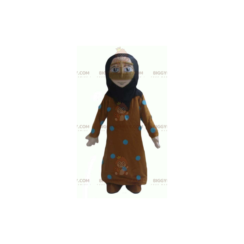 Costume de mascotte BIGGYMONKEY™ orientale de femme voilée
