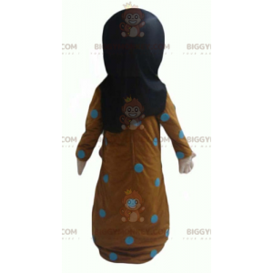 Costume de mascotte BIGGYMONKEY™ orientale de femme voilée