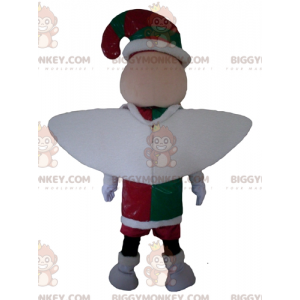 Στολή μασκότ BIGGYMONKEY Pixie Fairy σε κόκκινο πράσινο και λευκό στολή - Νεράιδες μασκότ - BIGGYMONKEY_03958 - BiggyMonkey.com