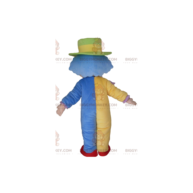 Pehmeä ja söpö monivärinen pelle BIGGYMONKEY™ maskottiasu - Pehmeä ja söpö monivärinen pelle BIGGYMONKEY™ maskottiasu -