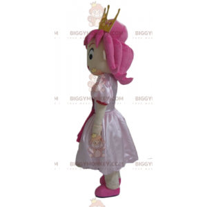 Disfraz de princesa de pelo rosa BIGGYMONKEY™ para mascota con