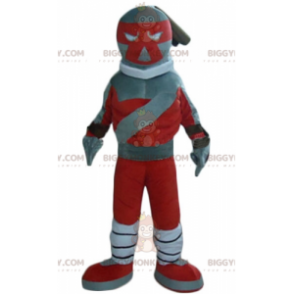 Red and Gray Robot Toy BIGGYMONKEY™ Mascot Costume –