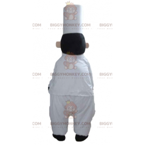 Koch BIGGYMONKEY™ Maskottchenkostüm mit Toque und Schnurrbart -
