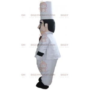 Chef-kok BIGGYMONKEY™ mascottekostuum met koksmuts en snor -