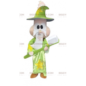 Wizard Wizard Giant tandbørste BIGGYMONKEY™ maskotkostume -