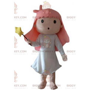 Little Witch Fairy Girl BIGGYMONKEY™ maskotdräkt - Pojkar och flickor maskot - BIGGYMONKEY_03988 - BiggyMonkey.com