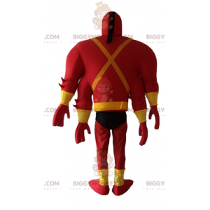 Costume de mascotte BIGGYMONKEY™ de créature fantastique rouge
