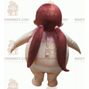 Traje de mascote Squeeze Toy Alien BIGGYMONKEY™ Cortar L (175-180CM)