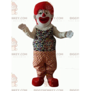 Velmi realistický a působivý kostým maskota klauna BIGGYMONKEY™ - Cirkusoví maskoti - BIGGYMONKEY_04013 - BiggyMonkey.com