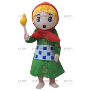 Kostým maskota Little Match Girl BIGGYMONKEY™ - Chlapci a dívky maskoti - BIGGYMONKEY_04032 - BiggyMonkey.com