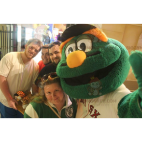 BIGGYMONKEY™ Muppet Show Groene Sneeuwman Mascottekostuum -