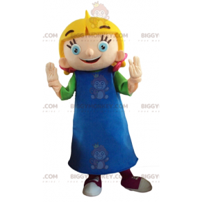 Little Blonde Blue Eyed Girl BIGGYMONKEY™ maskotkostyme - Gutter og jenter maskoter - BIGGYMONKEY_04034 - BiggyMonkey.com