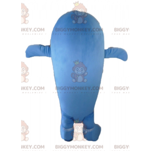 Lustiges lächelndes Blau-Weiß-Wal BIGGYMONKEY™