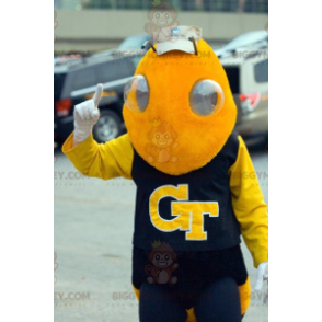 Traje de mascote de abelha BIGGYMONKEY™ de abelha de inseto