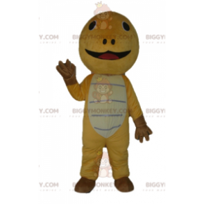Erittäin söpö keltaruskea ja beige kilpikonna BIGGYMONKEY™ maskottiasu - Kilpikonnan maskotit - BiggyMonkey.com