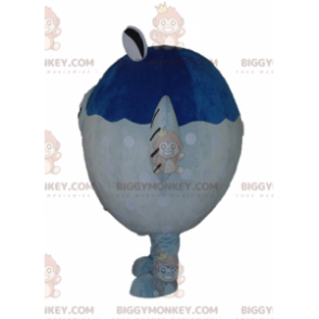 Στολή μασκότ Big Giant Blue and White Fish BIGGYMONKEY™ -